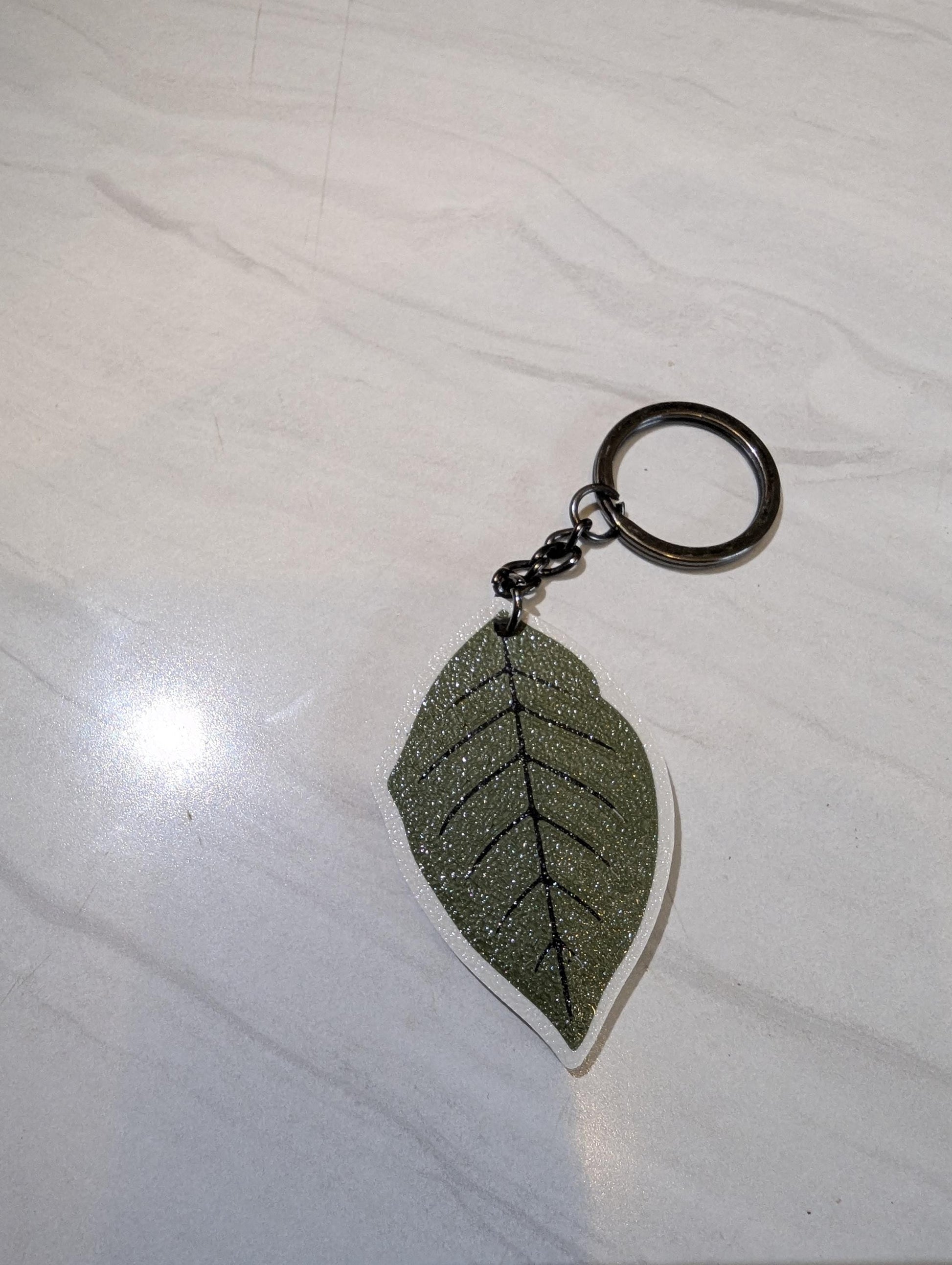 Hoya Leaf Keychains – Plant Lover Gift, Rare Hoya Accessory