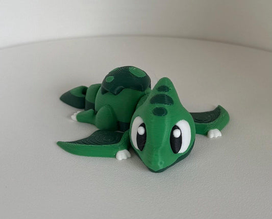 Adorable Articulated Pterodactyl – 3D Printed Fidget Toy / Classroom Desk Buddy - Gathering Moss