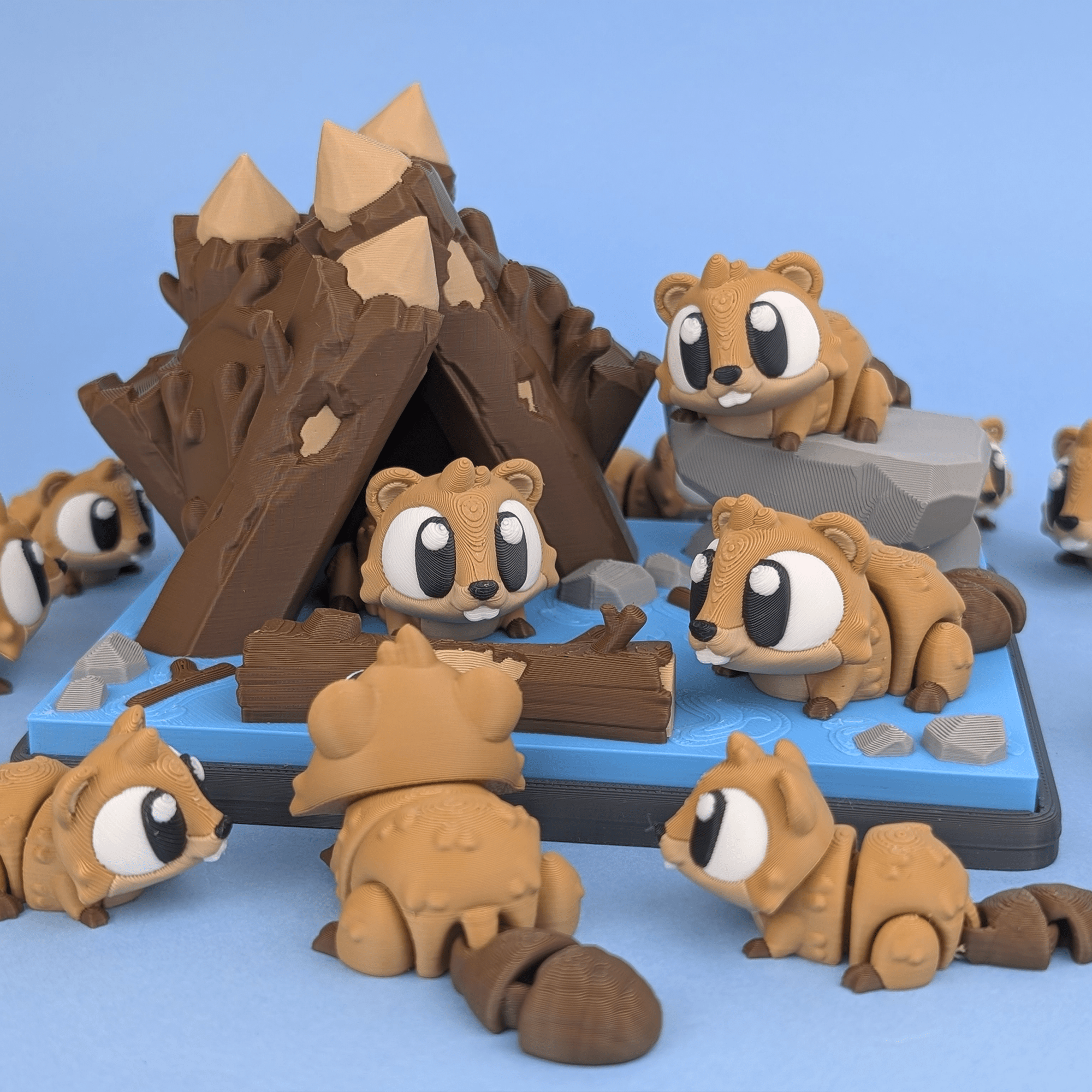 Fidget Animals - Gathering Moss