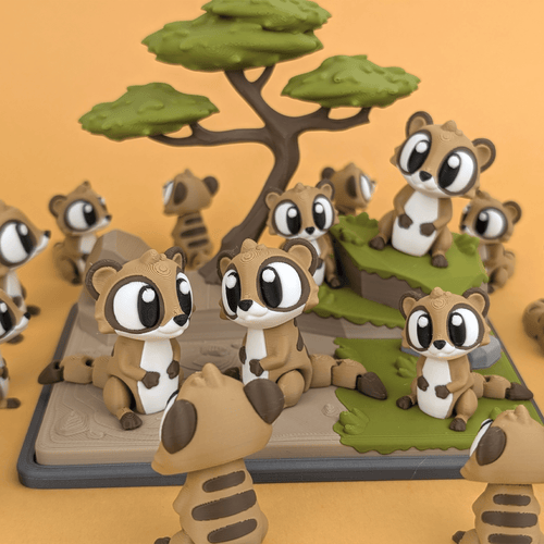 Fidget Animals - Gathering Moss