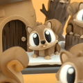 Squirrel fidget toy