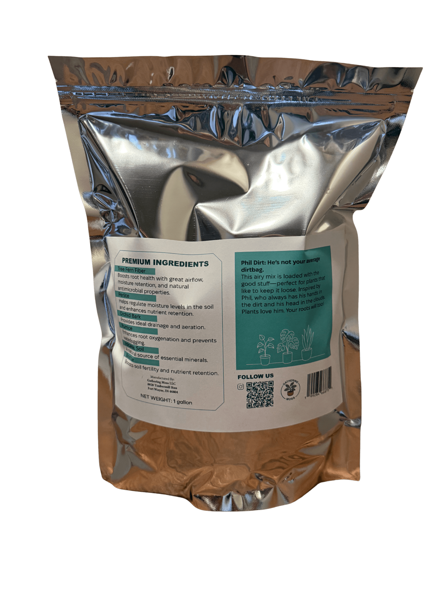 Phil Dirt – Premium Roots - First Potting Blend - Gathering Moss